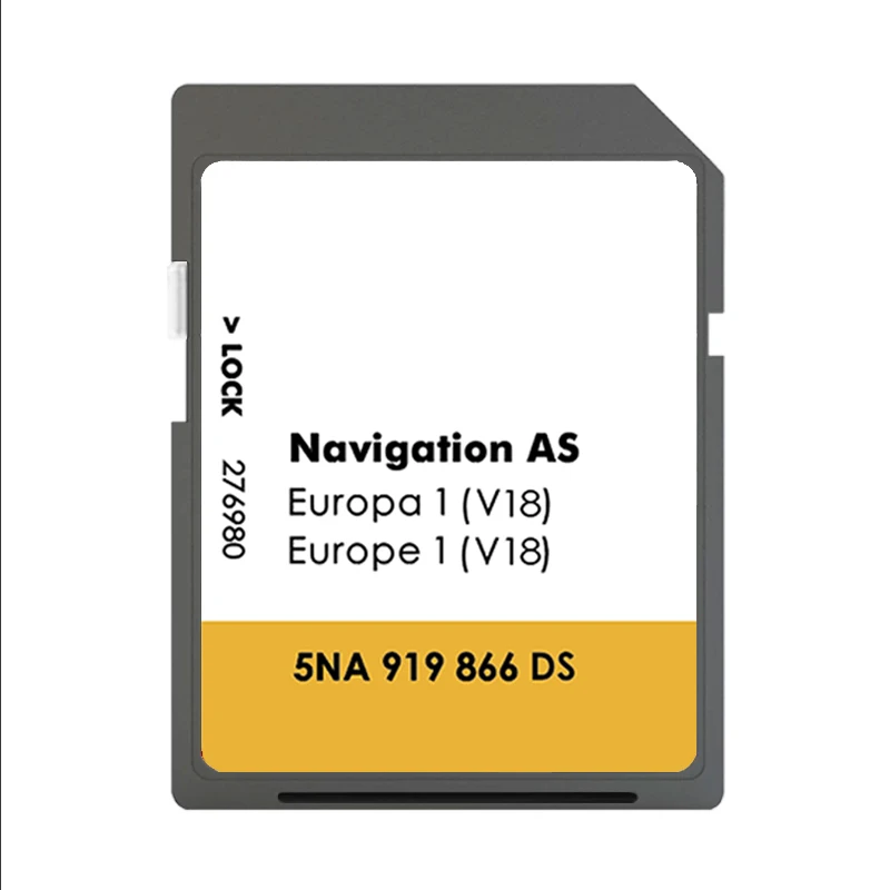 

AS V18 Sat Nav SD Card 32GB For VW Discover Media Navigation AS V18 Map UK Europe 2023+