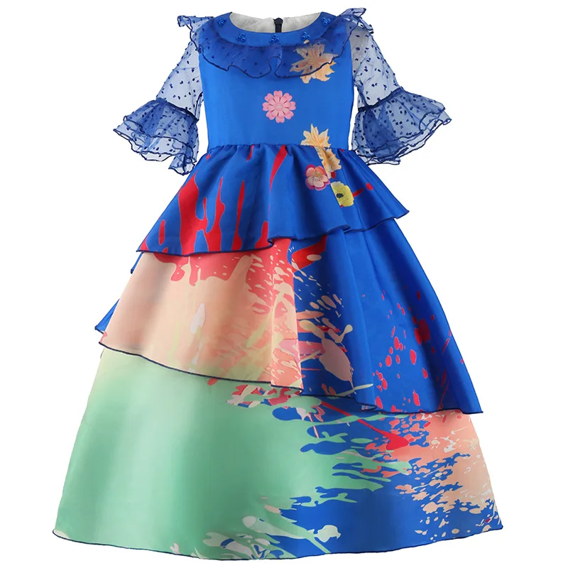 

Disfraz Encanto Dress Girls Party Dress Summer Dresses 2022 Mirabel Costume Children Princess Dress Isabella Encanto Costume