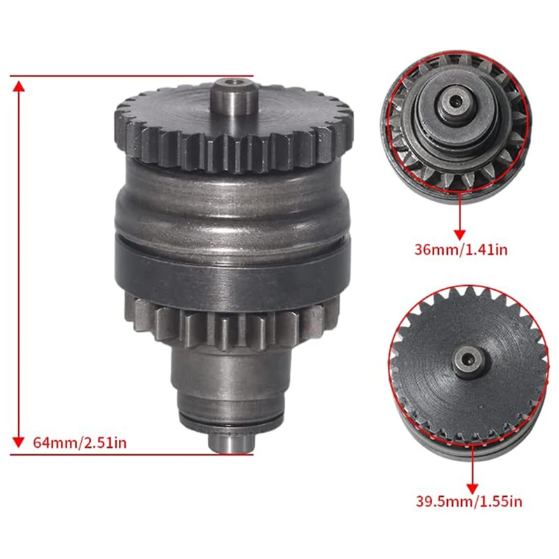 

Стартер мотоцикла Bendix полностью подходит для KTM 200 250 300 OEM:55140026100 для Husqvarna TE250 TE300 55140026300