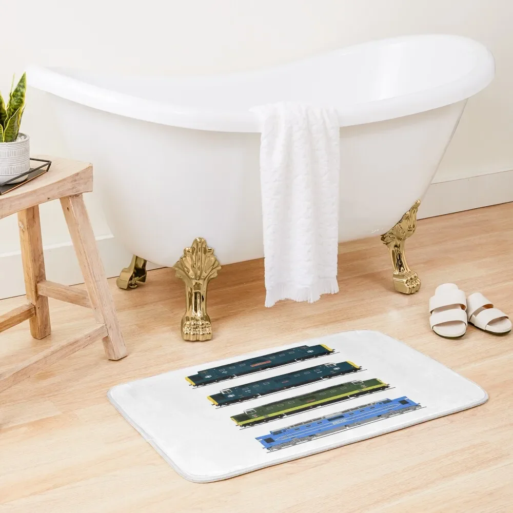 Коврик для ванной DELTIC локомотивами абсорбирующий коврик нескользящий комнаты