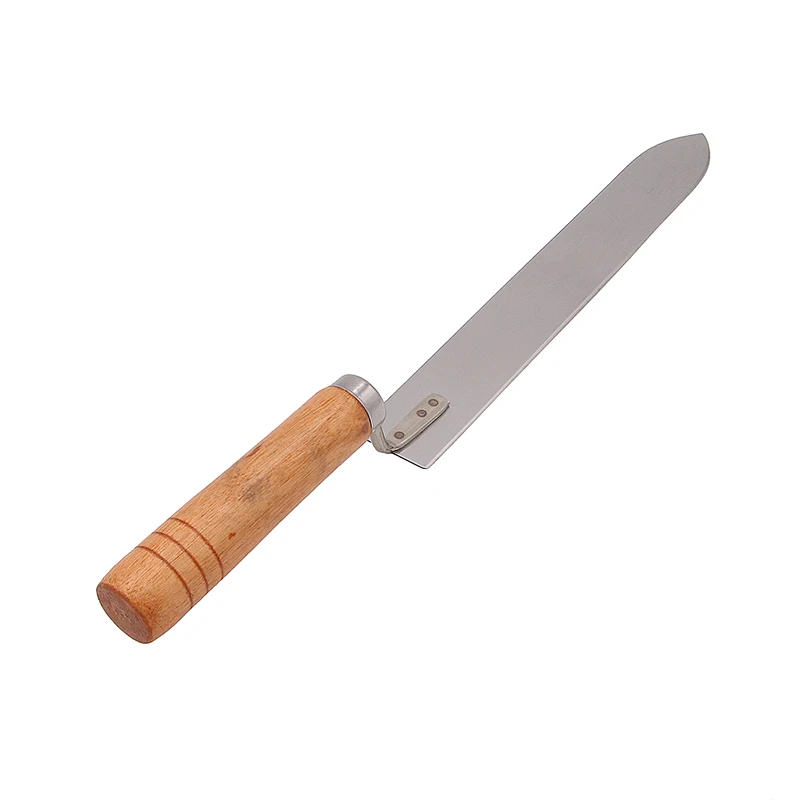 

2pc Honey Knife Beekeeping Honey Cutting Scraper Bee Equipment Stainless Steel Wooden Handle Honey Extraction Supplies tool