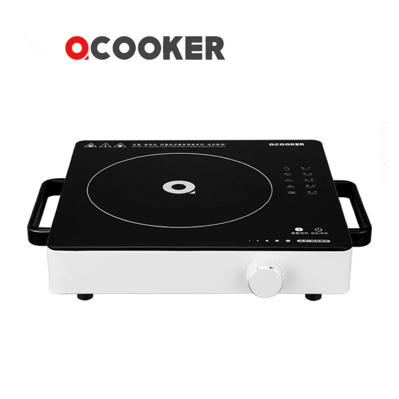 QCOOKER Induction Cooker Intelligent Electric Ceramic Heater Household Small High-power Kitchen 20 Gear Adjustment 2000W - купить по