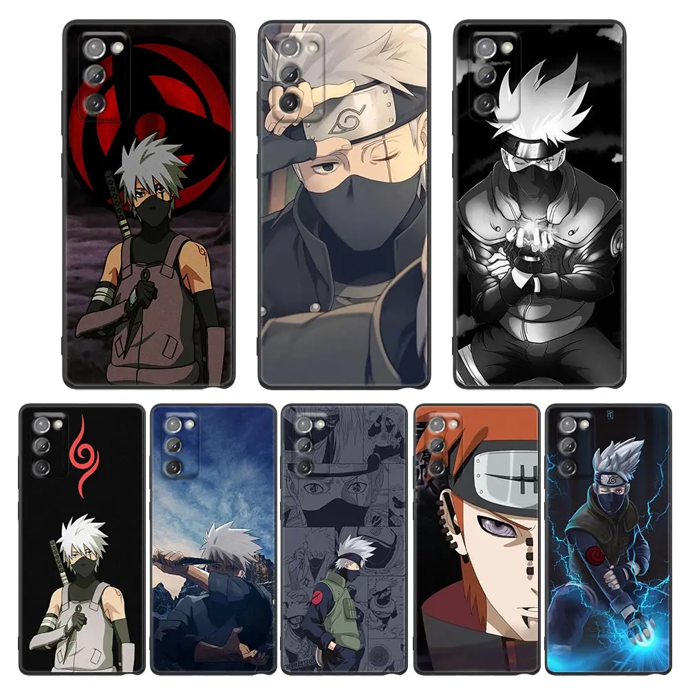 

Anime Naruto Hatake Kakashi Phone Case for Samsung A7 A52 A53 A71 A72 A73 A91 M22 M30s M31s M33 M62 F23 F42 5G 4G TPU Case