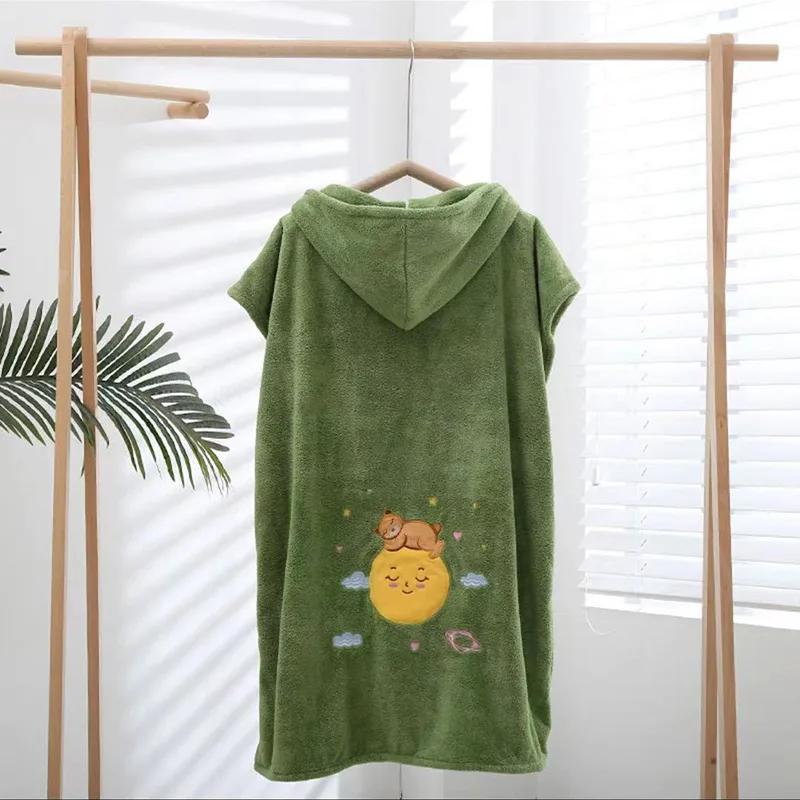 wearable microfiber bathrobe woman shower female soft bath towel for adults for home textiles bath and sauna towels bathroom free global shipping