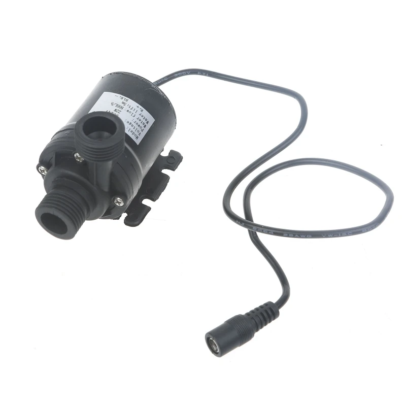 

Multifunction Threaded Water Pump DC 24V Micro Brushless Motor Water Pumps Mini Submersible Water Pump Lift 5M 800L/H
