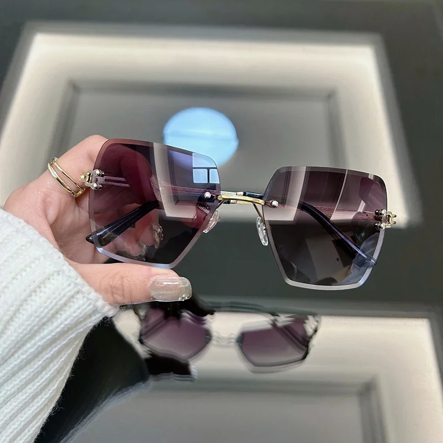 Солнцезащитные очки Квадратные в винтажном стиле для мужчин и женщин модные