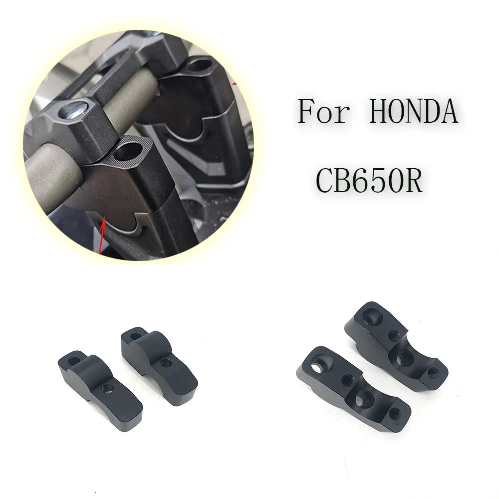 

CRF 1100 1000 L For HONDA CB650R CB1000R CRF1000L CRF1100L Africa Twin Handle Bar Riser Clamp Extend Handlebar Adapter Mount