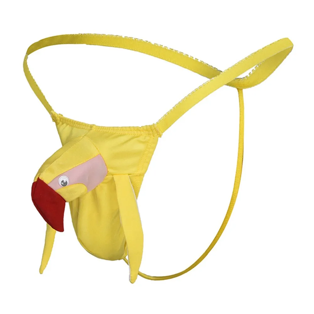

Men Sexy Panties Cosplay 3D Elephant Nose Bird Head Jock Strap Panties Thong Men's Sexy Panties With JJ Suit Thong Cosplay Bird