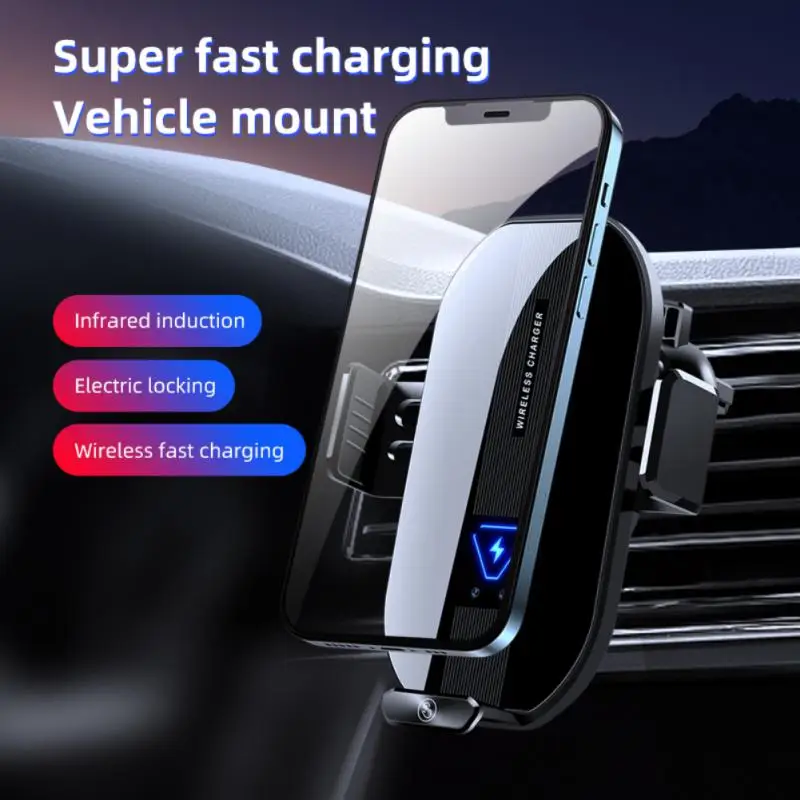 

15W Car Magnetic Wireless Charger For IPhone 13 12 14 Max Wireless Charging Car Charger Phone Holder Tesla HYUNDAI CITROEN