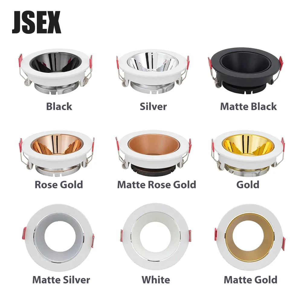 10 шт./лот 9 цветов регулируемая светодиодная осветительная рама MR16 GU10