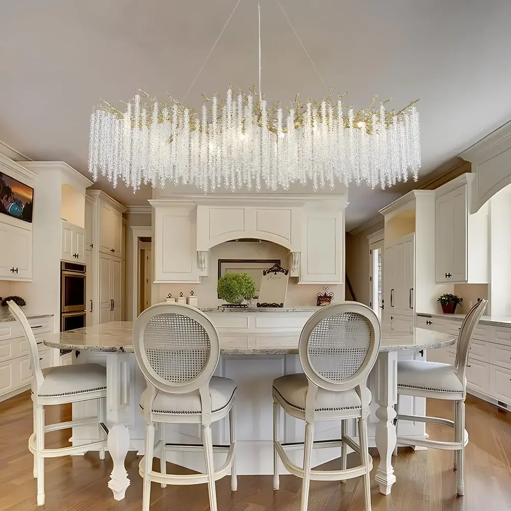 Светодиодная люстра в стиле ретро