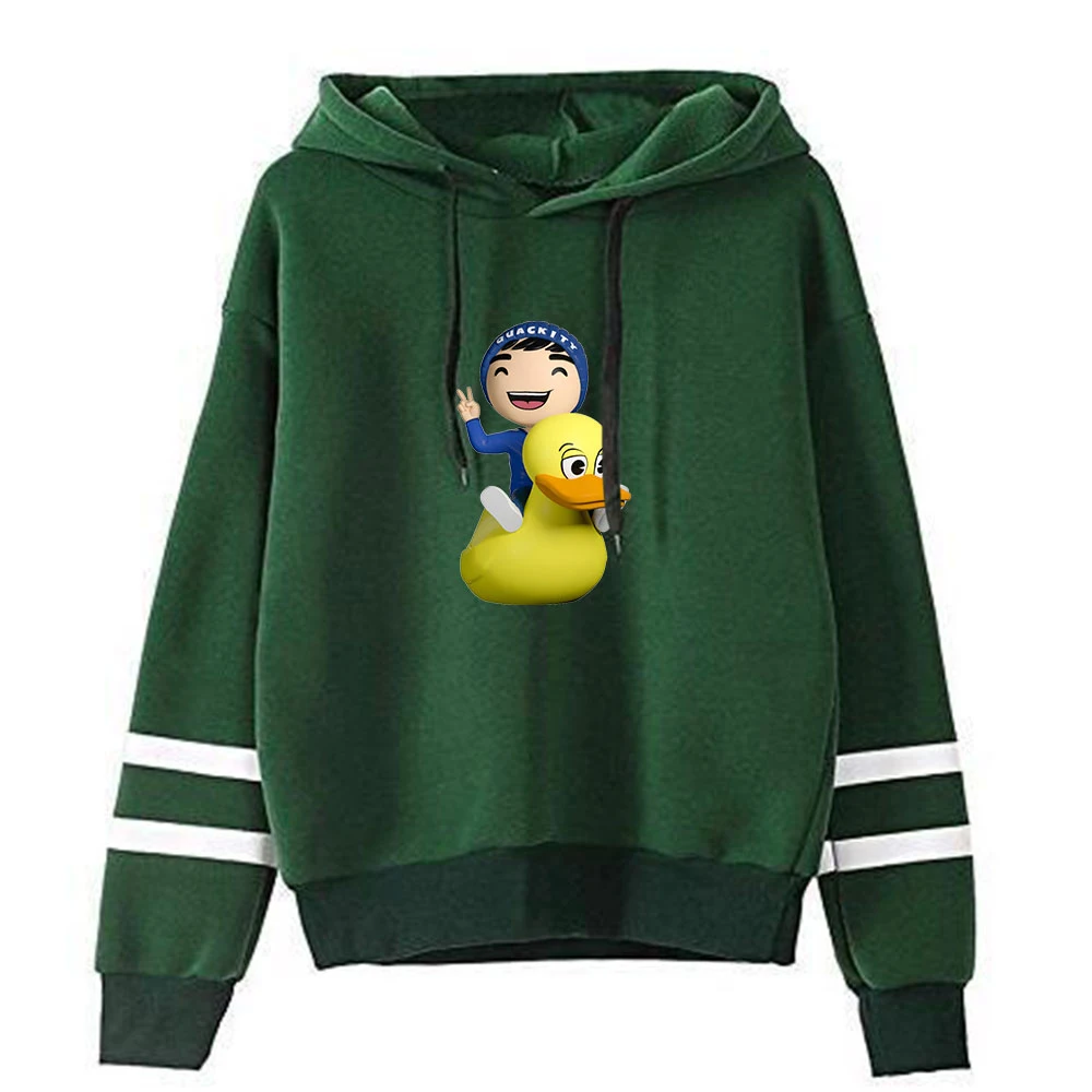 

Quackity Sweatshirt Hoodie Volleyball Tops Loose Sweatshirt Polyester Plus Cotton Fabric Fashion Pullover Hip Hop Hot 2021