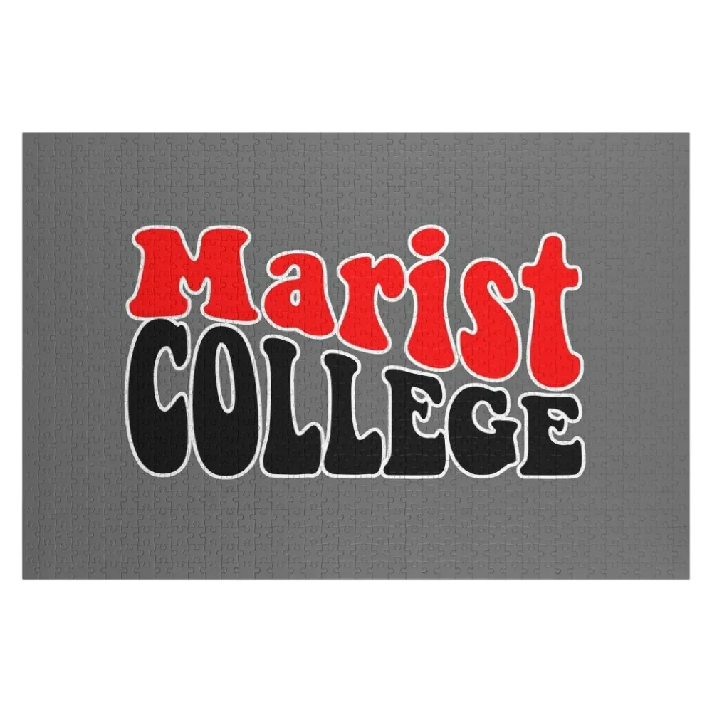 Пазл Marist College Red Foxes Groovy индивидуальный подарок с фотографией пазл для свадьбы