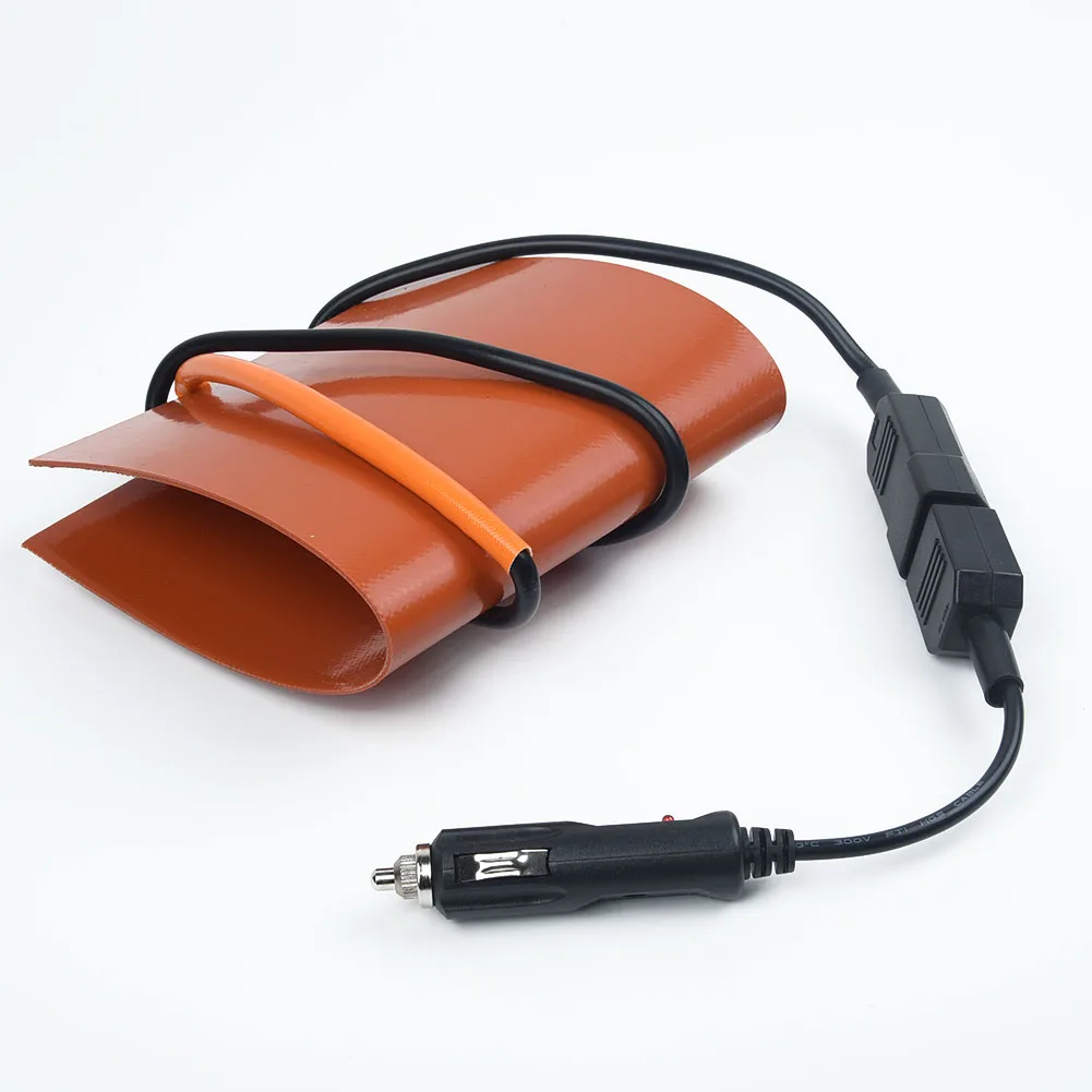 Удобные силиконовые провода нагревательных колодок 100 Вт 12 В гибкий