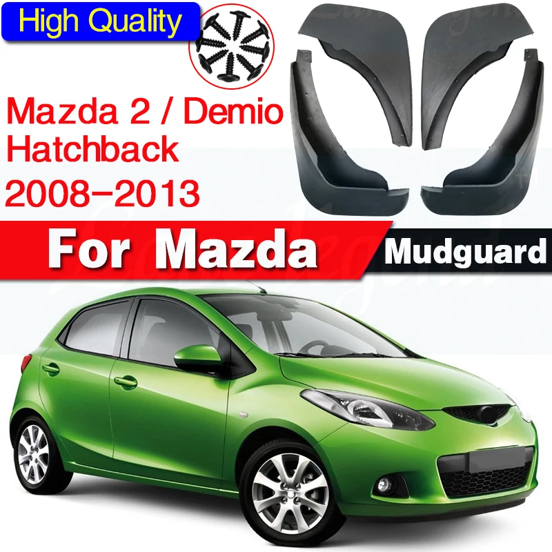 

Car Mud Flaps For Mazda 2 / Demio Ge Hatch Hatchback 2008-2013 For Fender Splash Guards Mudflaps Mudguard Accessories