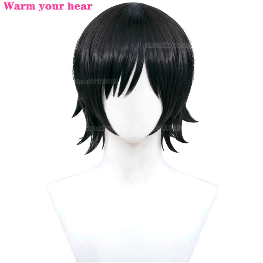 Парик для косплея билбо Бэггинса хоббит коричневые короткие вьющиеся