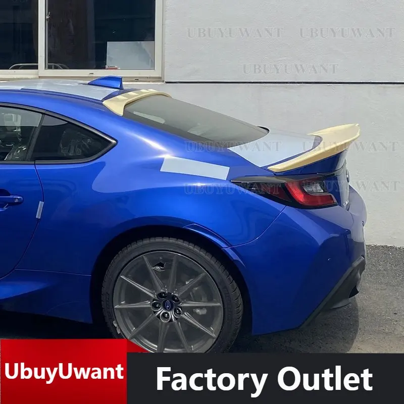 

For TOYOTA ZA86 GR86 For Subaru BRZ ABS UNPAINTED /GLOSSY BLACK Spoiler REAR WING TRUNK LIP SPOILERS High Quality 2021 2022