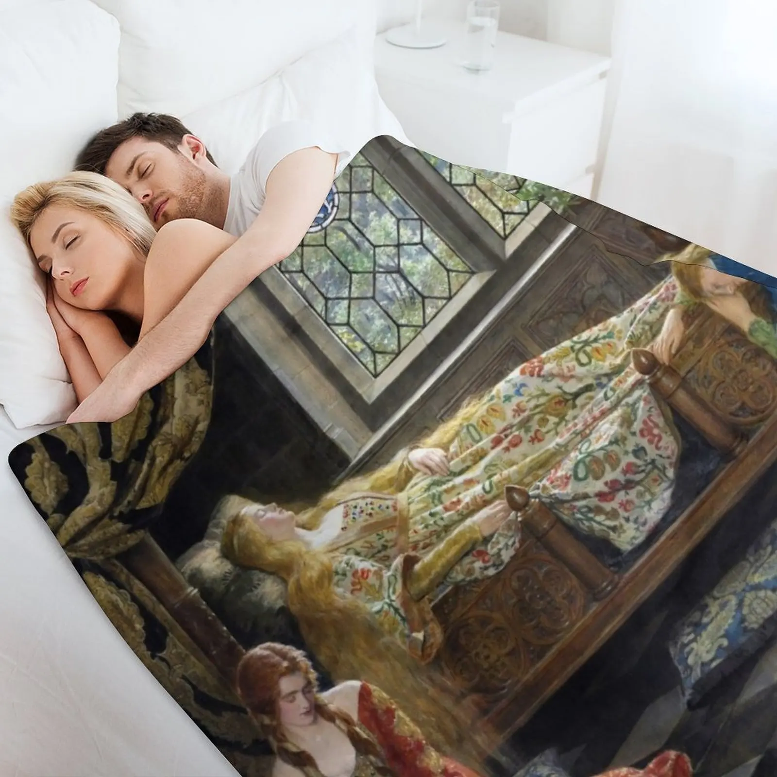 Декоративное одеяло в шотландскую клетку 1921