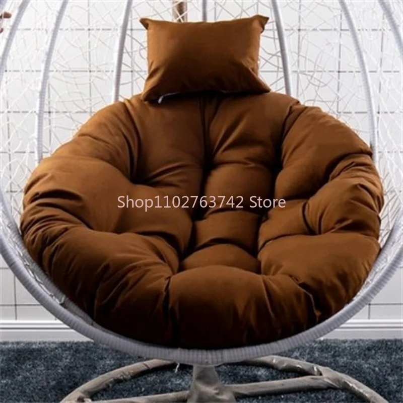 Cushions Soft Pad Cushion With Headrest For Home Garden Indoor Outdoor Hanging Chair Swing Seat