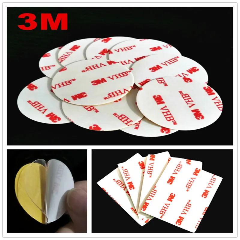 

3M Strong Transparent Acrylic Double-Sided Adhesive Tape VHB Adhesive Patch Waterproof No Trace High Temperature Resistance