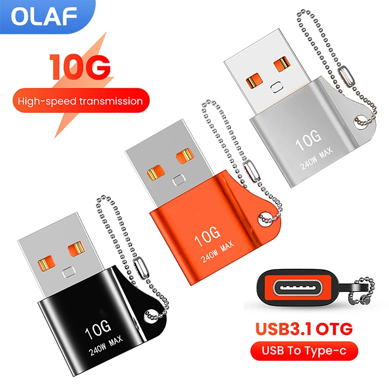 

Адаптер Olaf USB 3,1 OTG-Type C переходник OTG Type C папа-USB мама конвертер для ноутбука Xiaomi Samsung USBC адаптер usb a tipo c