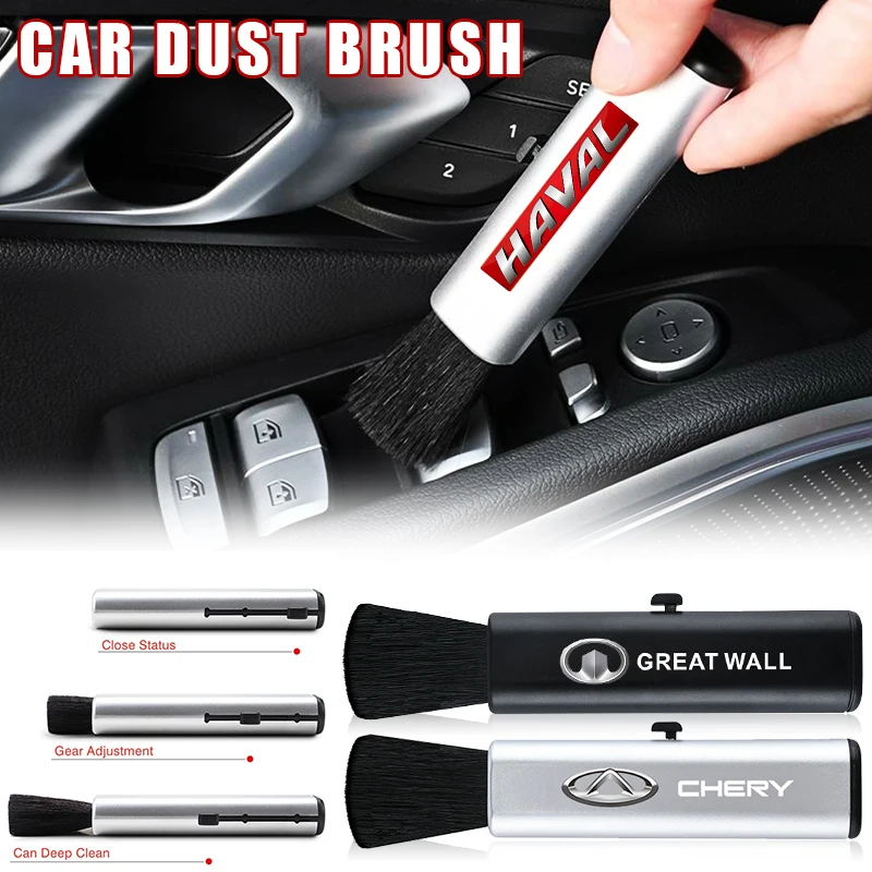 

Щетка для чистки автомобильного воздуховода, выдвижная маленькая щетка для Dodge Challenger RAM 1500 2500, зарядное устройство Avenger Caliber, аксессуары