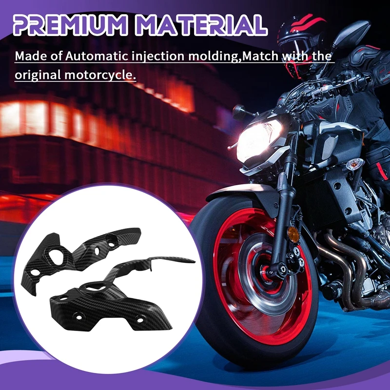 Обтекатели для передней фары мотоцикла обтекатель кузова Yamaha MT07 FZ07 MT-07 MT FZ 07 2014 -2017