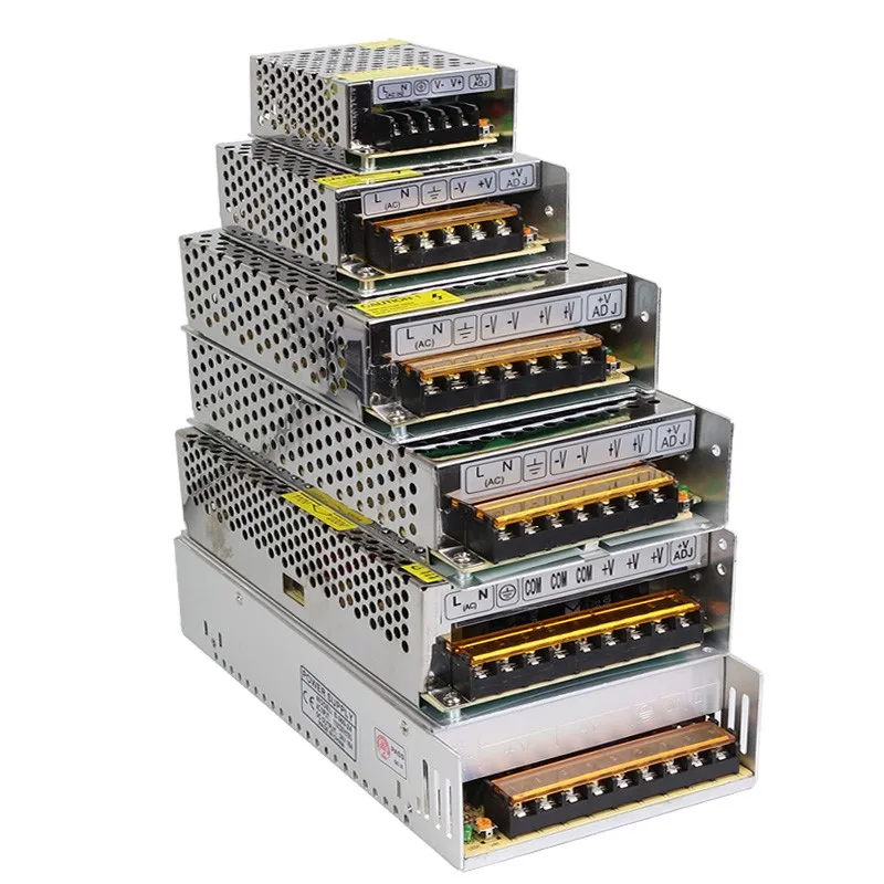 Фото AC100-240V импульсный источник питания DC 12V 24V 36V 48V 60V 72V 600W 8.3A 10A 12.5A 16.7A 25A 50A №5