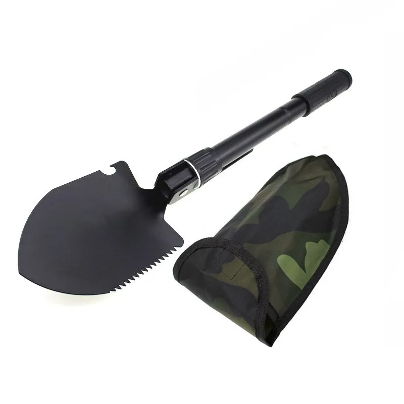 

Multifunctional Military Folding Shovel Mini Garden Camping Shovels Outdoor Survival Pocket Camping Spade Portable Multitools