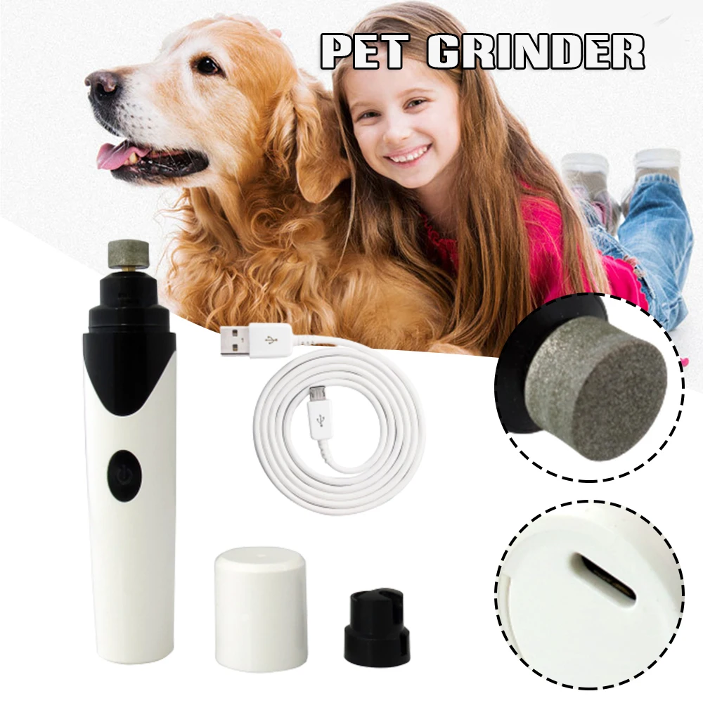 

Electric Pet Nail Grinder Dogs Nail Clipper Professional Pet Nail Trimmer for Puppy Kitten Cat Paw Polisher Durable nerg