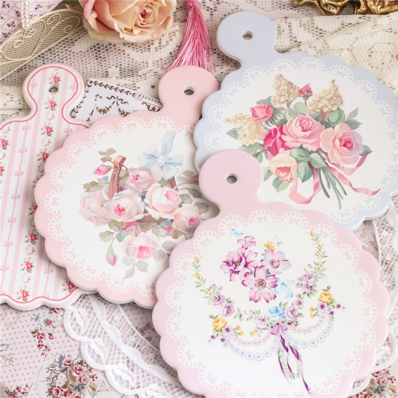 

Подставка под горшок с бантом, круглая розовая, керамическая подставка под горшок, противоожоговый коврик для стола, декоративная подставка под столовую посуду