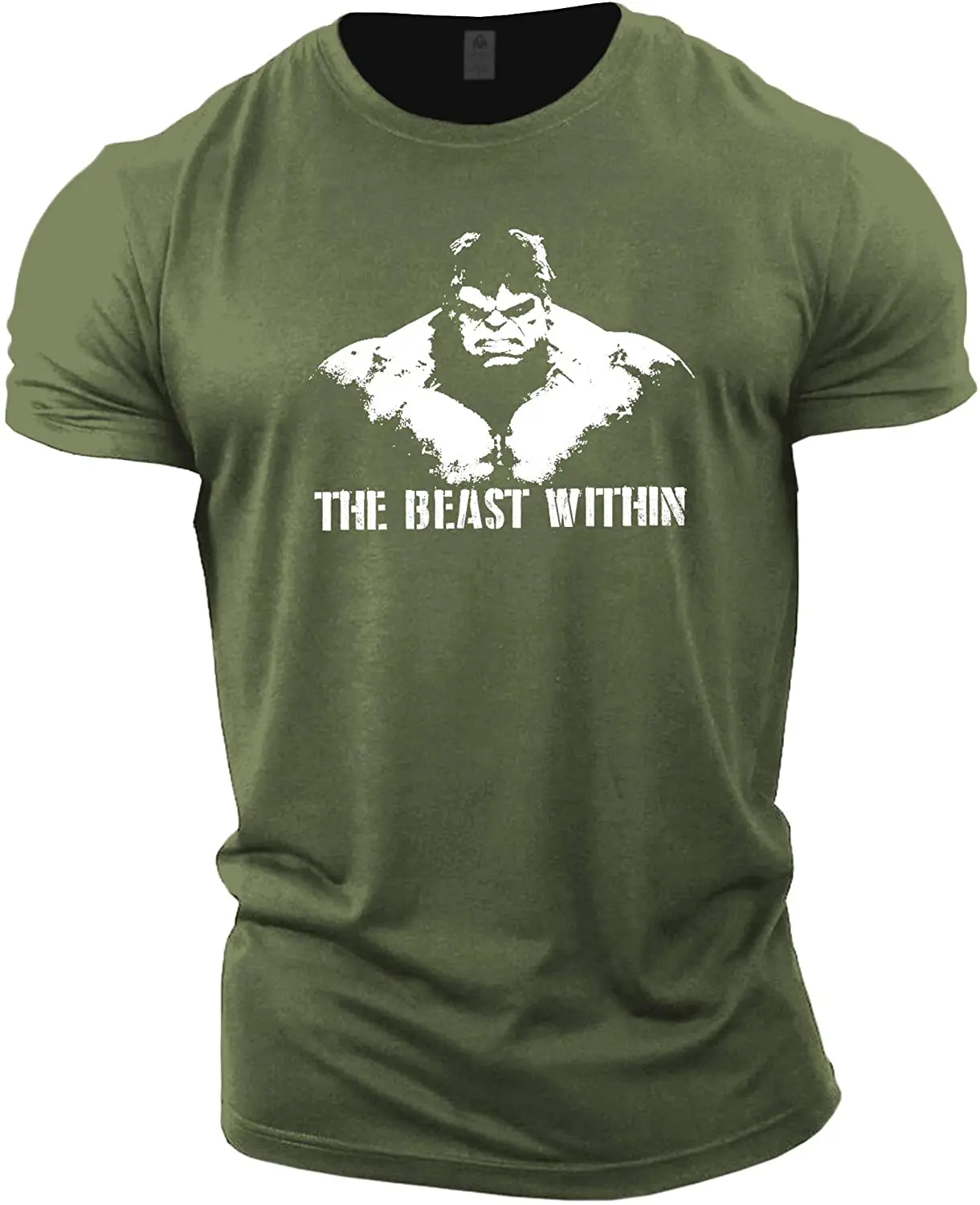 

Мужская футболка для бодибилдинга-тренировочный топ Beast внутри тренажерного зала