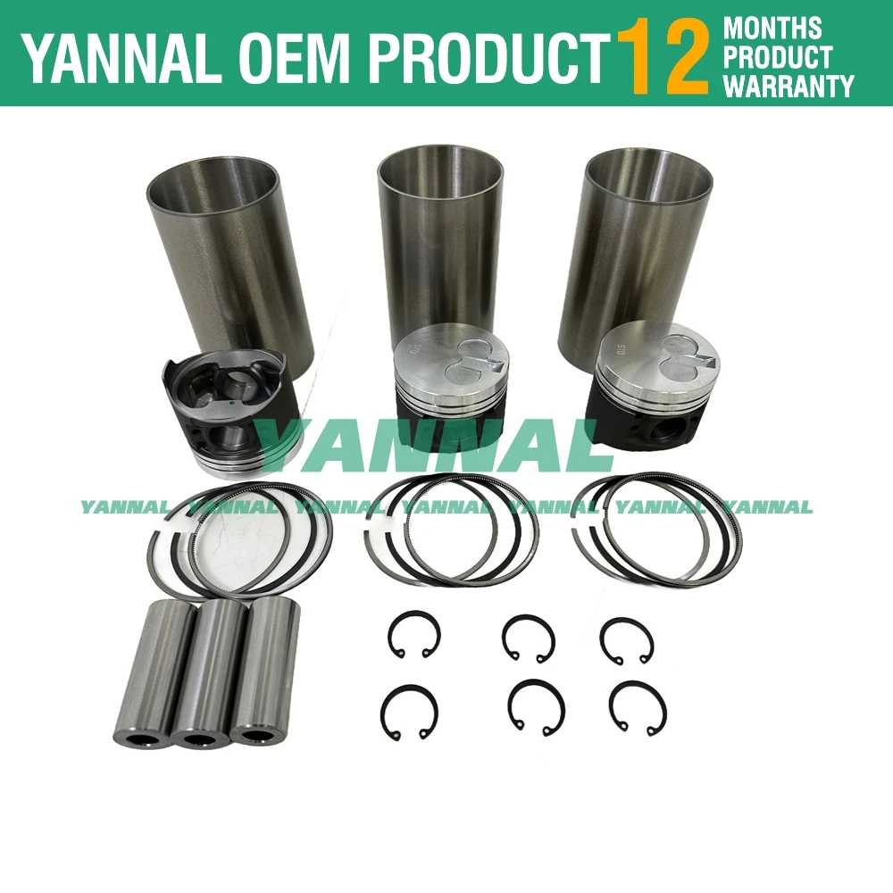 3TNV70 3TNV70-BJUV Комплект для ремонта коленчатого вала двигателя Yanmar XUV Gator 855D Запчасти