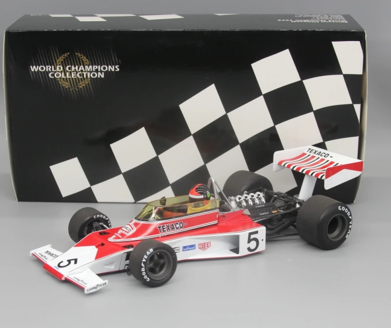 

Minichamps 1:1 F1 Mclaren M23 #5 Fittipaldi 1974 формула ограниченный выпуск смоляная металлическая статическая модель автомобиля игрушка подарок