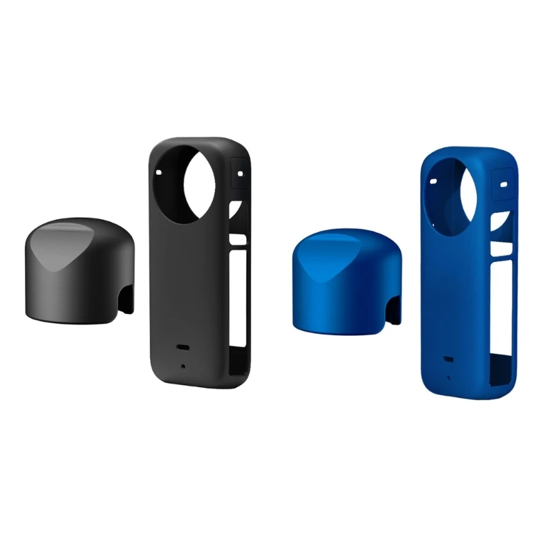 

Silicone Camera Lens Caps for insta360 X3 Camera Outdoor/Indoor Cover P8DC