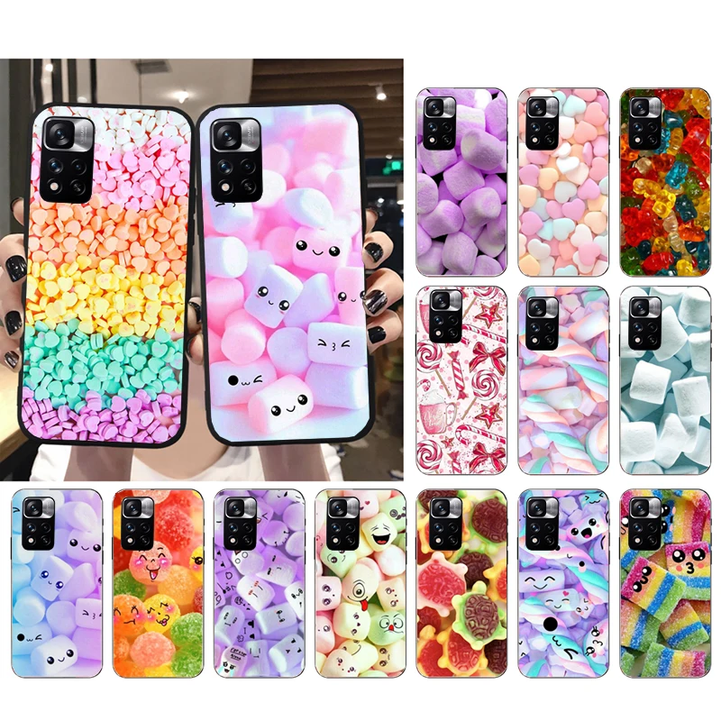 

Phone Case For Xiaomi Redmi Note 11 11S 11T Pro 10 9Pro Note9S 10S Redmi 10 9 10C 9C 9A 9T Marshmallow Candy Case