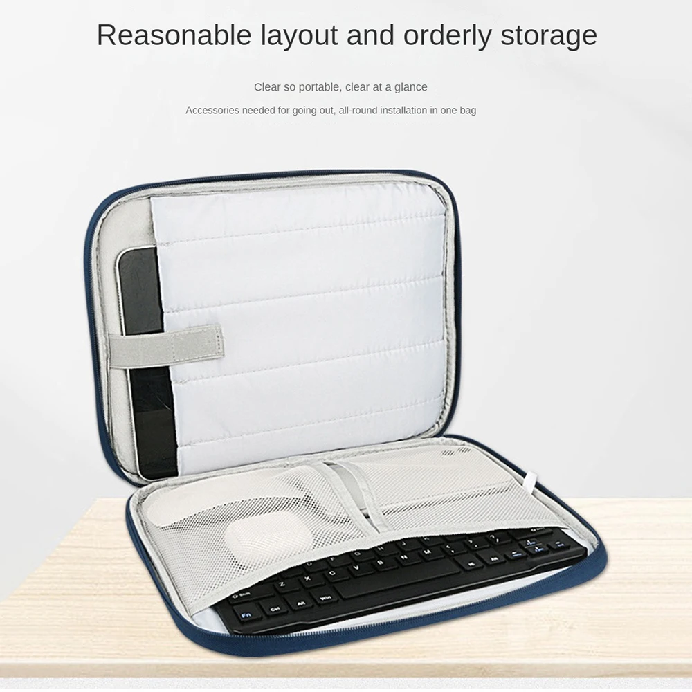 Сумка для ноутбука простая упаковка несколько отделений прочный и нейлоновый