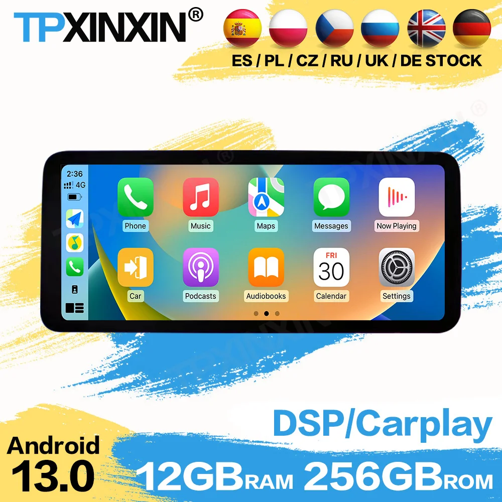 Автомобильный мультимедийный Android для Nissan Teana J32 2019 + GPS-навигатор Carpaly радио