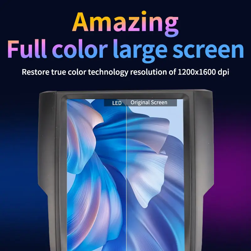 Вертикальный экран 10 5 дюймов Android 13 Автомобильный видео DVD радио плеер для Dodge Ram