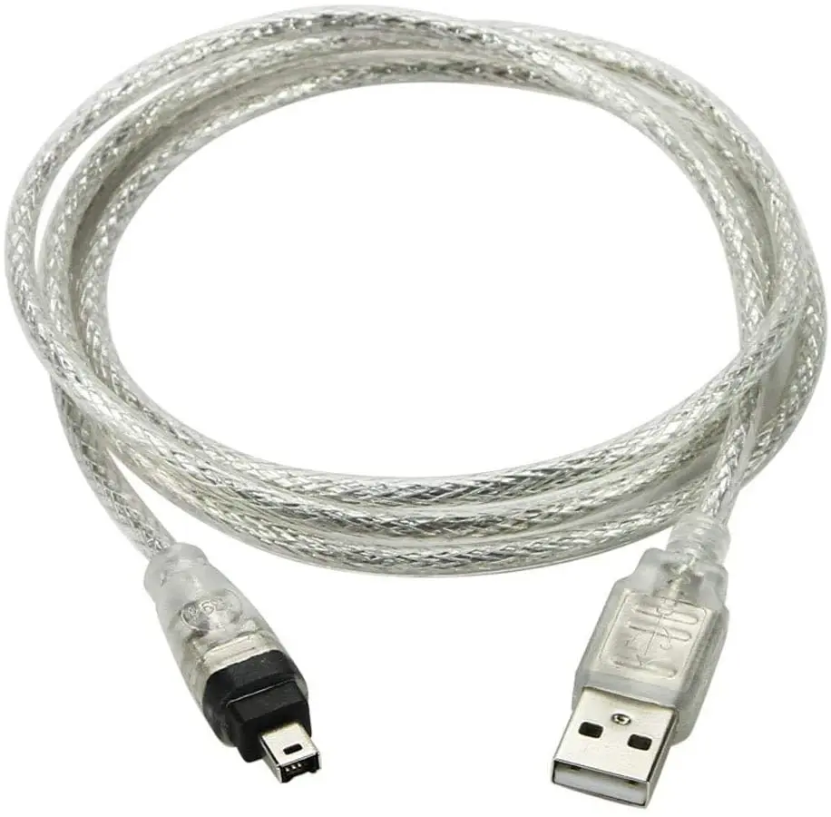 

USB штекер к Firewire IEEE 1394 4-контактный штекер адаптера кабель для DCR-TRV75E DV 1,5 m USB кабель Firewire