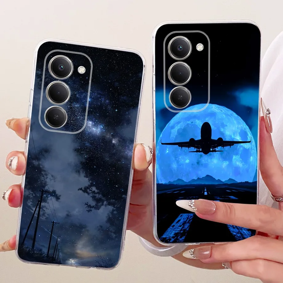 Чехол Phoen с милой мультяшной росписью китайского дракона для Xiaomi Redmi 15 4G Redmi15, мягкий силиконовый матовый бампер, задняя крышка (art.: 3920d331b5d23) - 3920d331b5d23