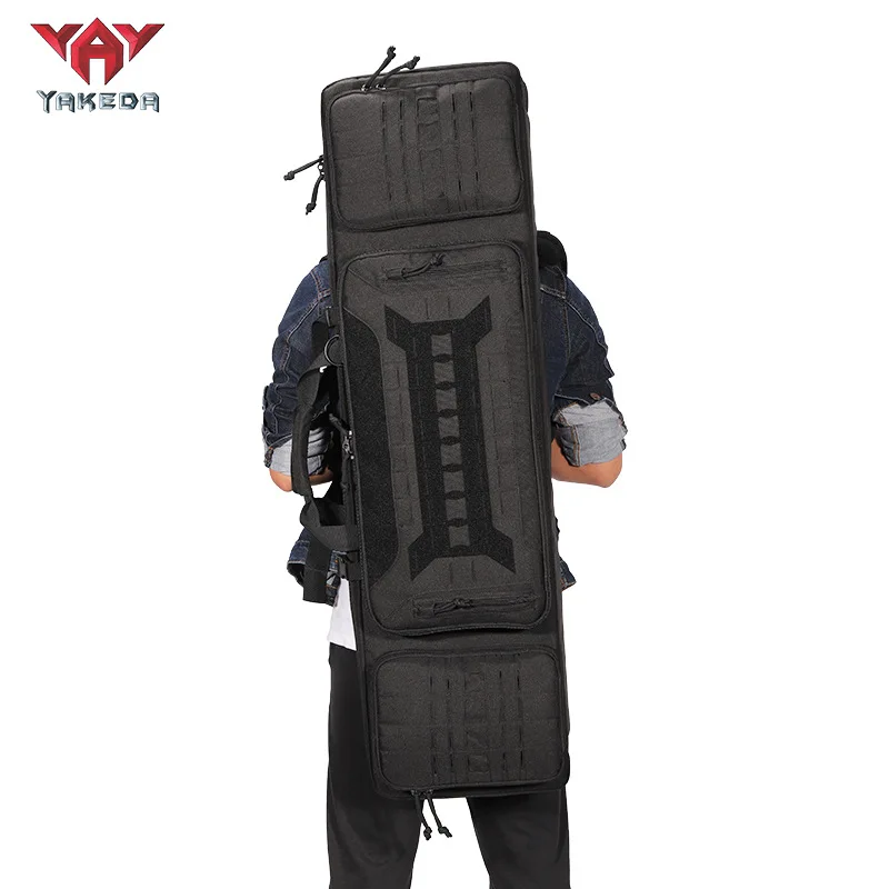 Фото YAKEDA Тактическая охотничья сумка, новый продукт, тактическая сумка, 36 дюймов, уличная сумка для кемпинга и рыбалки, водонепроницаемый уличный рюкзак №5
