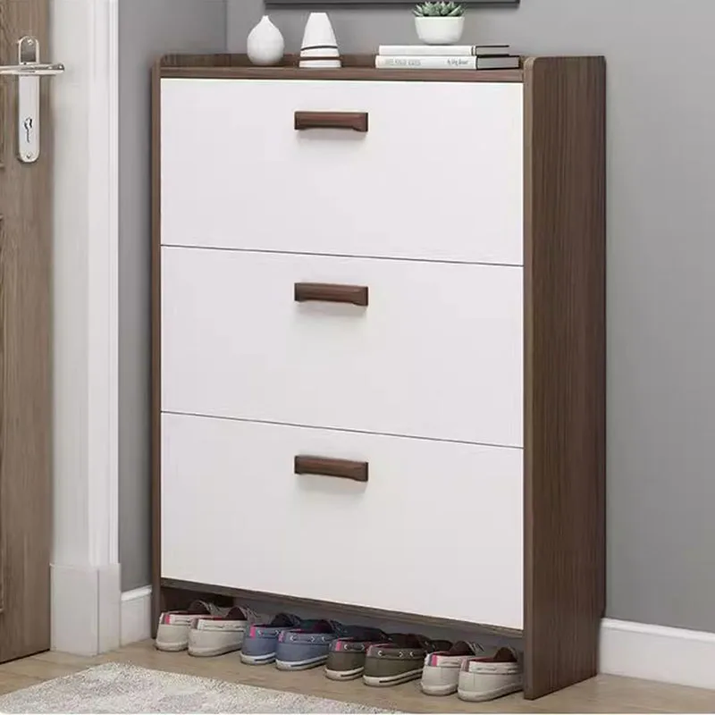 

Stackable Long Modern Shoe Racks Holder White Dorm Mobile Storage Shoe Racks Cabinet Display Szafka Na Buty Home Furnitures