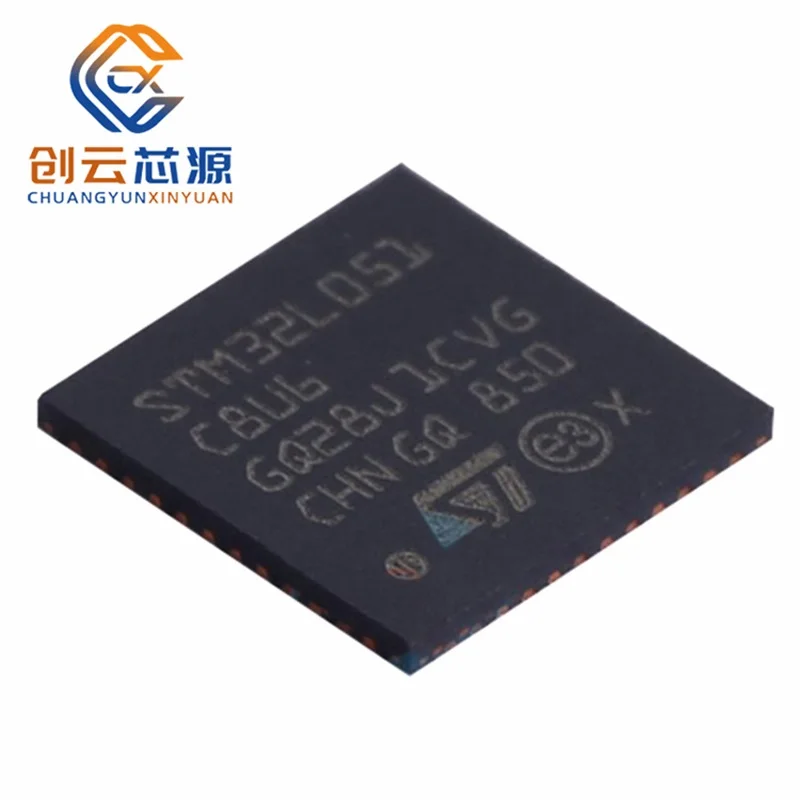 

1pcs New 100% Original STM32L051C8U6 Integrated Circuits Operational Amplifier Single Chip Microcomputer UFQFPN-48