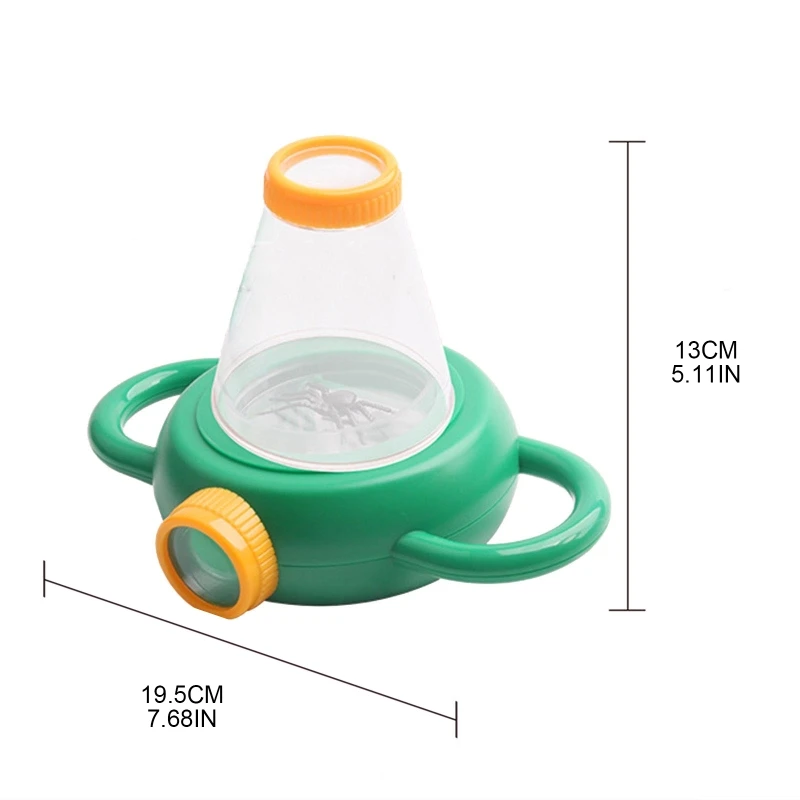 

Bug Magnifier 3x Magnification Two Way Insect Bug Viewer Insect Bug Viewer For Kids Children Educational Holidays Gift