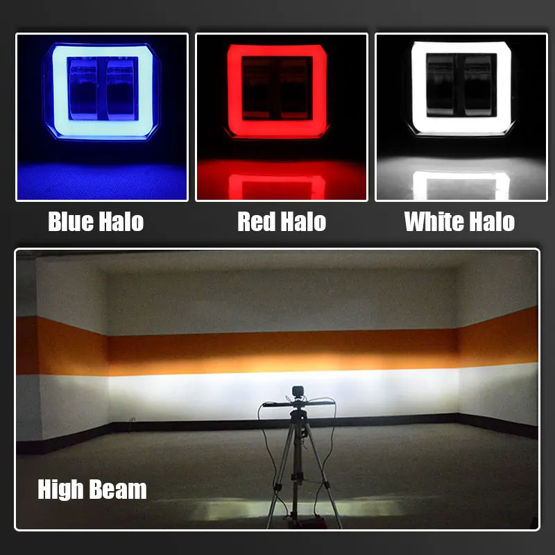 Светодиодные фары рабочего освещения 3 дюйма 7D 12 В 24 |