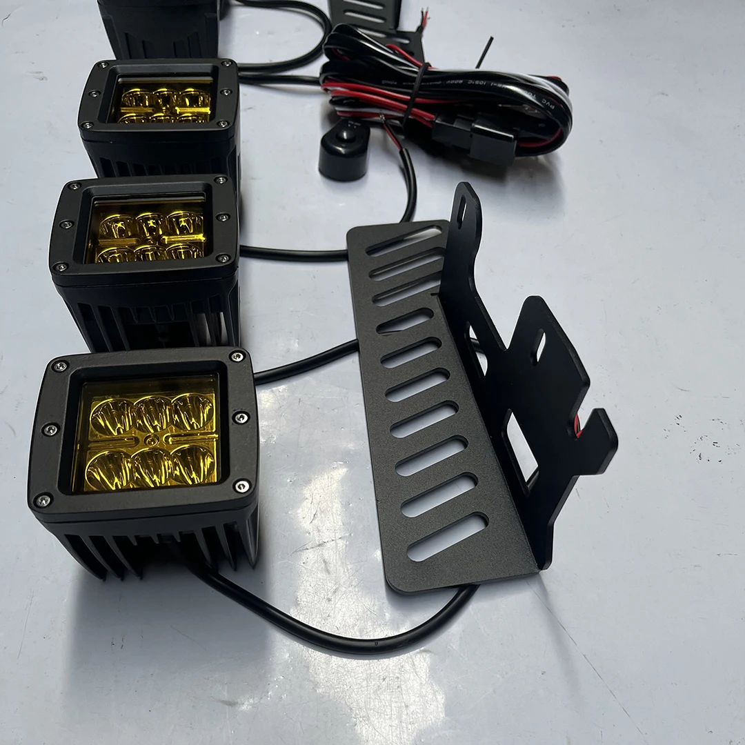 Подходит для FORD F150 SVT Raptor 2022 желтые светодиодные противотуманные фары Ford