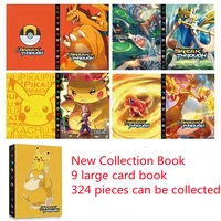 pokemon grande large cards album book cartoon anime big 9 pocket 432 card pikachu collection holder game map binder folder gift