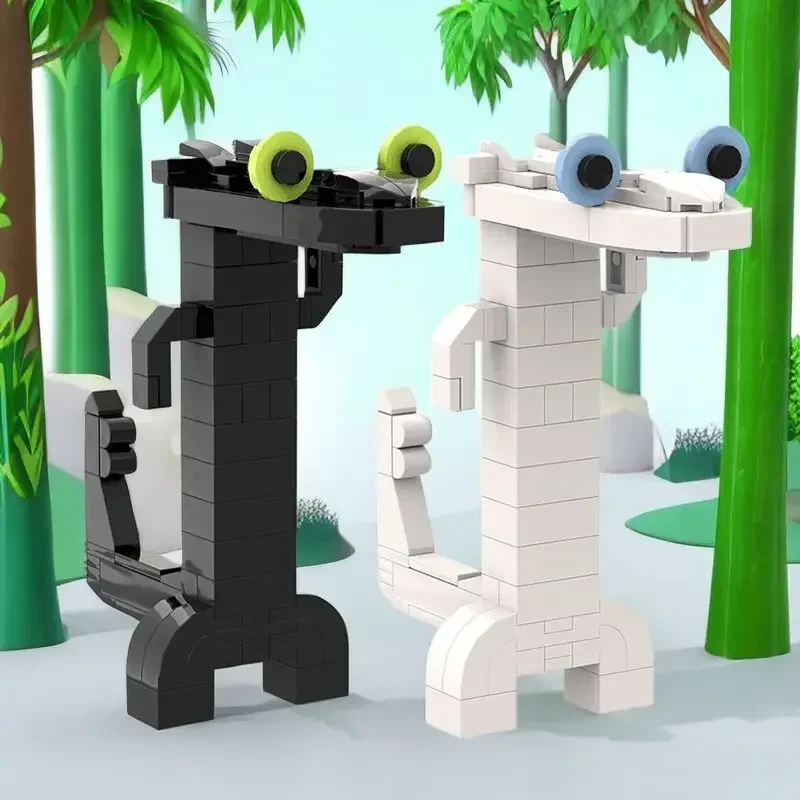 Конструктор бесзубчатый Дракон танцующий Набор строительных блоков MOC Сборная