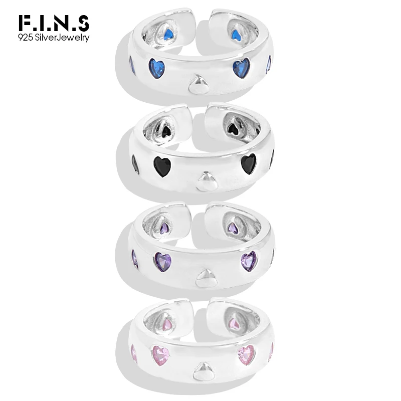 

Женское Открытое кольцо из серебра 925 пробы с фианитом